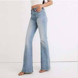 Madewell Light Blue Flare Jeans